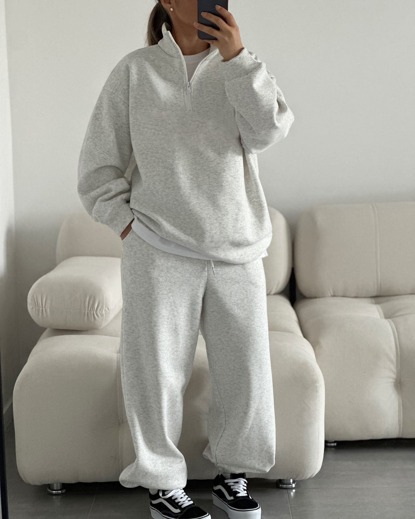 Damen lässiger Hoodie und Jogginghose Stalluxe