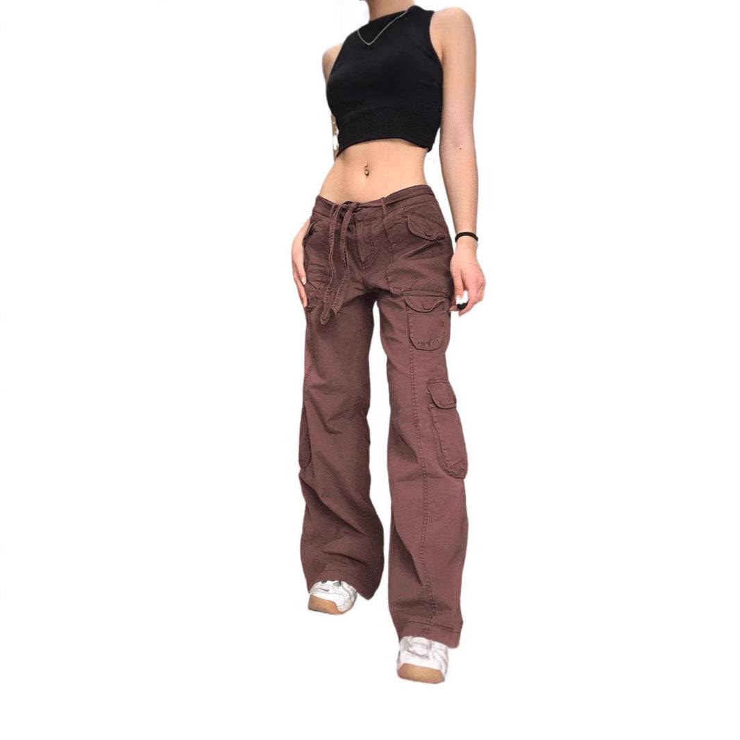 Damen Cargo-Hose mit lockerer Passform und vielseitigen Taschen Stalluxe