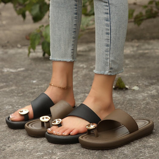 Damen modische Clogs mit elegantem Dekorationsdetail und bequemer Sohle Stalluxe