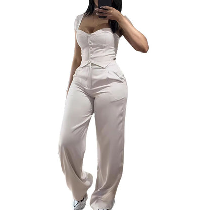 Damen Jumpsuit mit tailliertem Schnitt Stalluxe