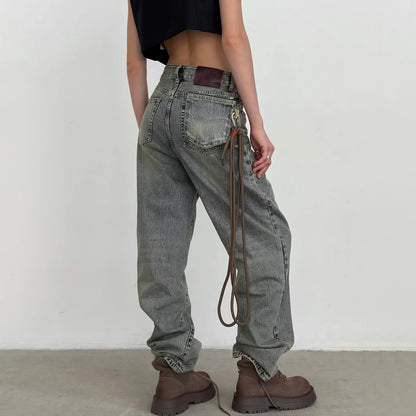 Damen Relaxed Fit Jeans mit lässigem Schnitt und hochwertigen Materialien Stalluxe