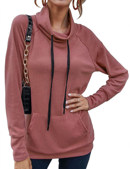 Damen modischer Kapuzensweater mit praktischen Taschen und ergonomischem Schnitt Stalluxe