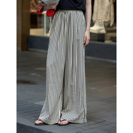 Damen weit geschnittene Sommerhose Stalluxe