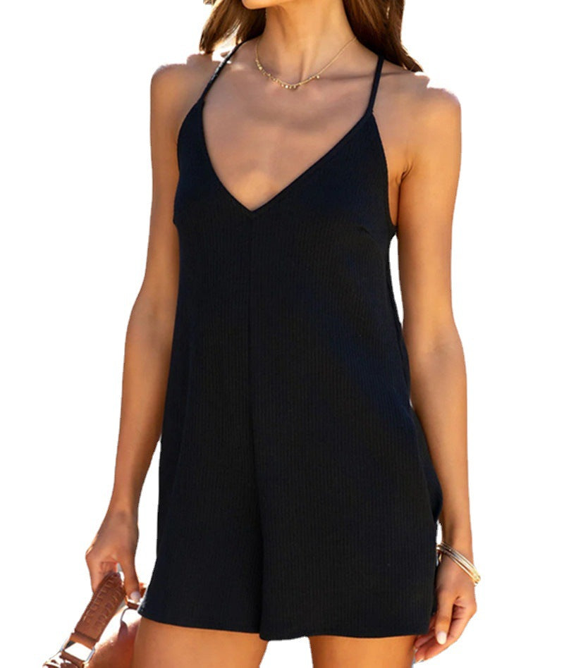 Damen Leichtes Sommer-Jumpsuit Stalluxe