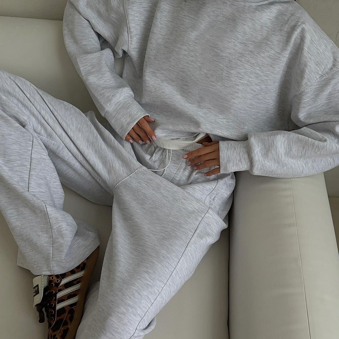 Damen komfortable und stylische Loungewear-Set Stalluxe