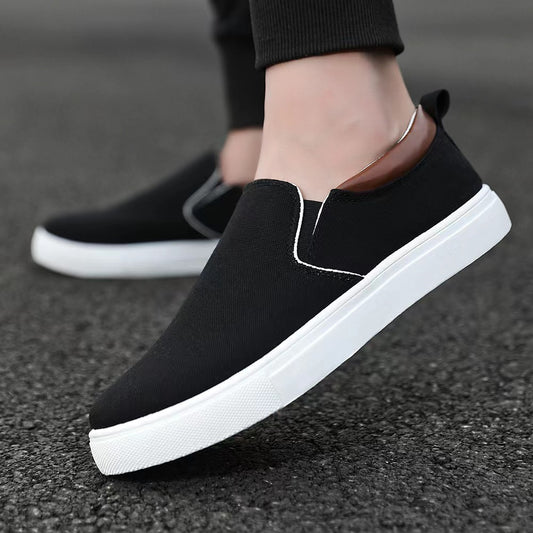 Damen Bequeme Slip-On Sneakers mit atmungsaktiver Oberflächenstruktur Stalluxe