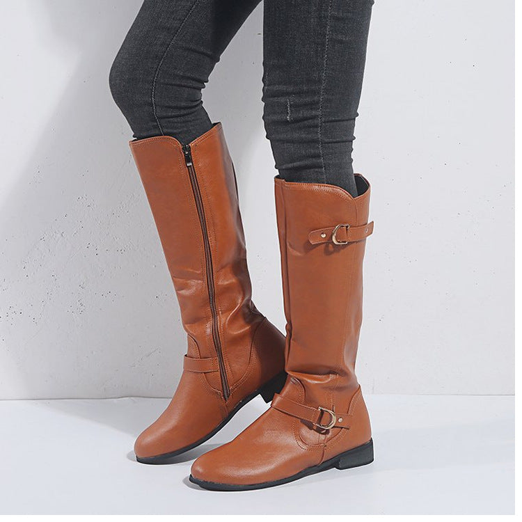 Damen elegante Stiefel Stalluxe
