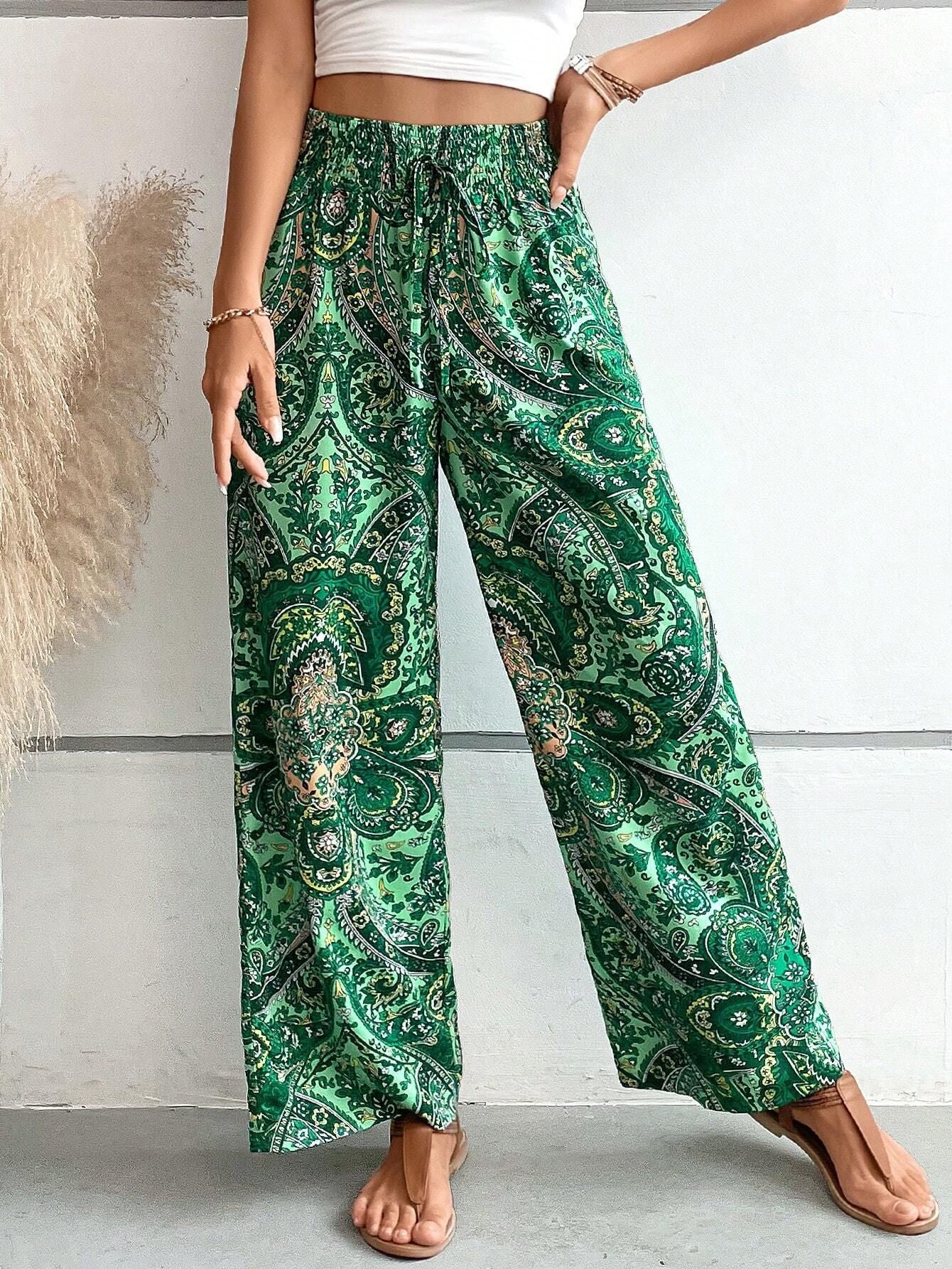 Damen Weite Palazzohose Stalluxe