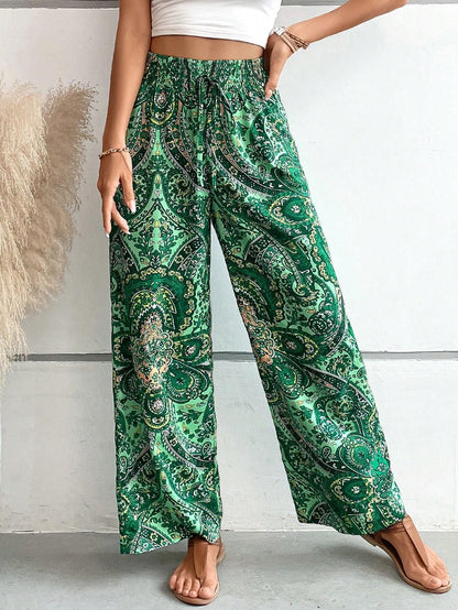 Damen Weite Palazzohose Stalluxe