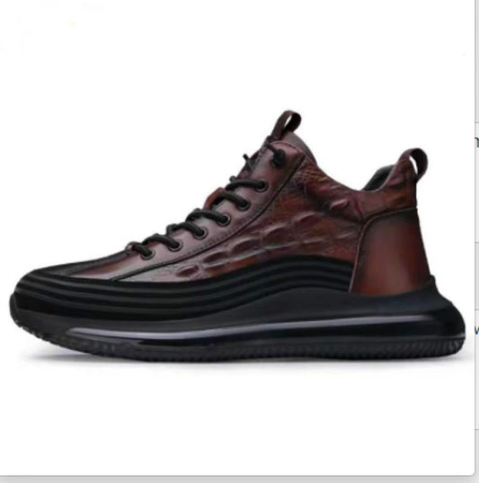 Damen Sportliche High-Top Sneakers mit strukturiertem Obermaterial Stalluxe