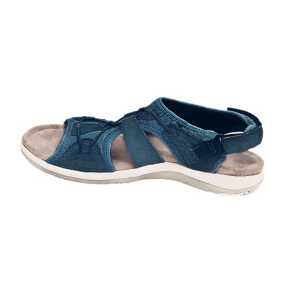 Damen Komfortable Sandalen mit verstellbarem Riemendesign und atmungsaktiver Sohle Stalluxe