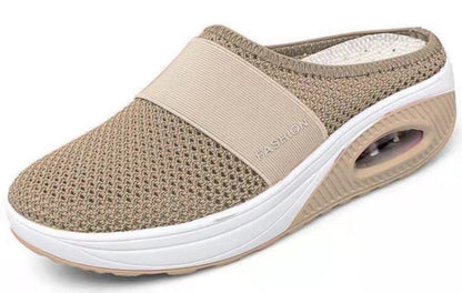 Damen Komfortable Slip-On Clogs mit atmungsaktiver Netzstruktur und gepolsterter Sohle Stalluxe