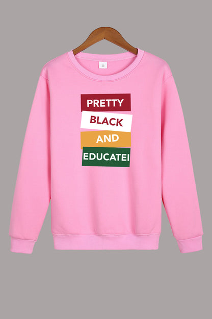 Damen Sweatshirt mit auffälligem Schriftzug Stalluxe