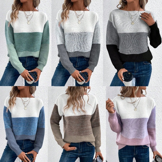 Damen Trendiger Oversize-Pullover Stalluxe