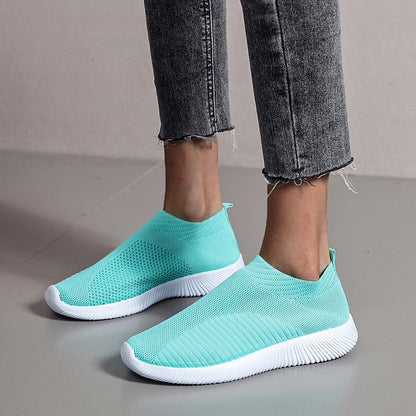 Damen Sportschuhe mit elastischem Obermaterial und rutschfester Sohle Stalluxe