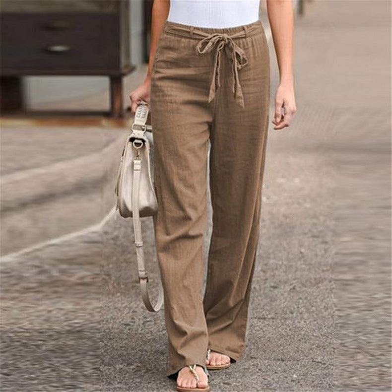 Damen Leichte und lockere Sommerhose Stalluxe