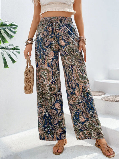 Damen Weite Palazzohose Stalluxe