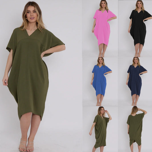 Women's Oversized Summer Dress Stalluxe