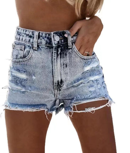 Damen Jeans Shorts Stalluxe