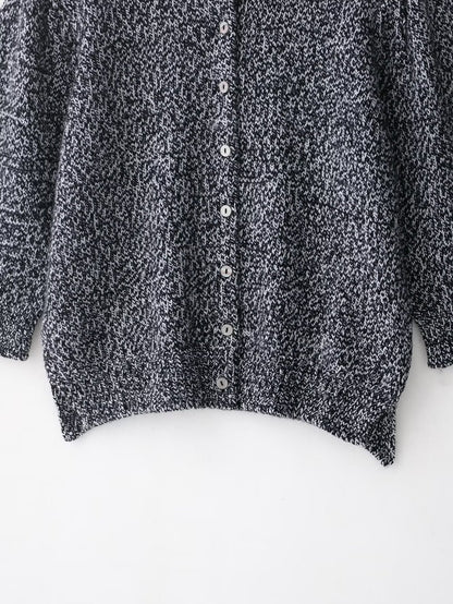 Damen modische Strickjacke mit überschnittenen Schultern und Knopfleiste Stalluxe