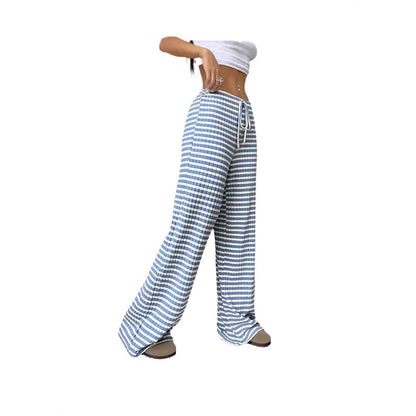 Damen bequeme Relaxhose mit weichem Material und elastischem Bund Stalluxe