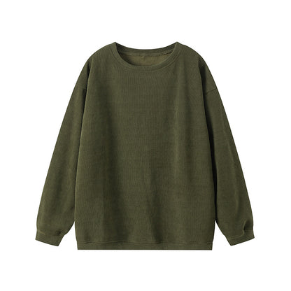 Damen Komfortabler Pullover mit Rippenstruktur Stalluxe