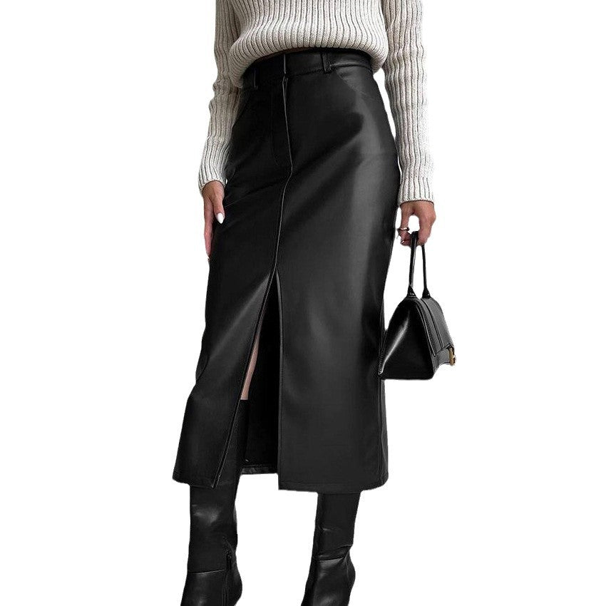 Damen Midi Rock Stalluxe