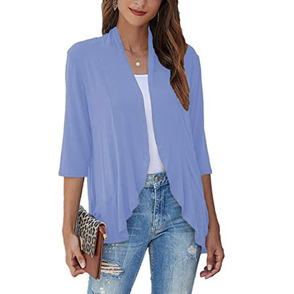 Damen Cardigan mit offenem Frontdesign und praktischen Taschen Stalluxe