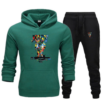 Damen Kapuzenpullover und Jogginghose Set Stalluxe