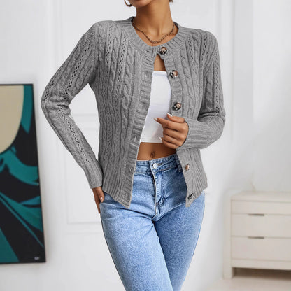 Damen elegante Strickjacke Stalluxe