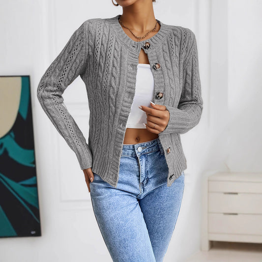 Damen elegante Strickjacke Stalluxe