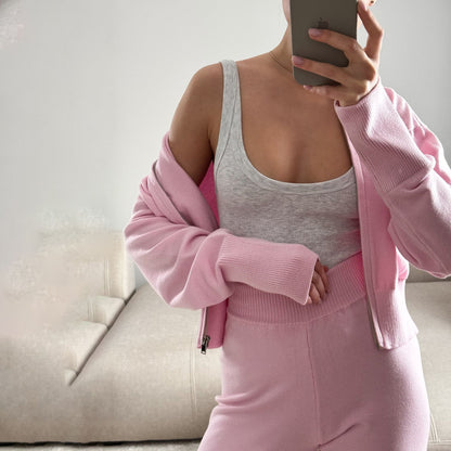 Damen Freizeit-Anzug mit weitem Schnitt und hochwertigem Stoff Stalluxe