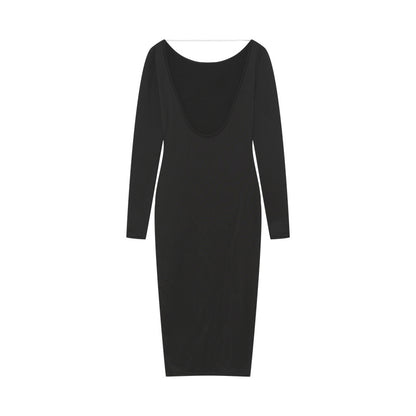 Damen Langarm Bodycon Kleid Stalluxe