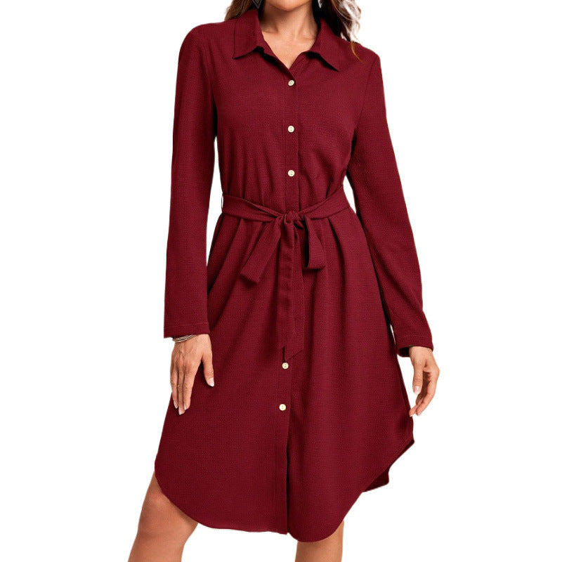 Damen Hemdblusenkleid Stalluxe