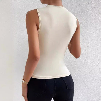 Damen Figurbetontes Oberteil mit elegantem Raffungseffekt Stalluxe