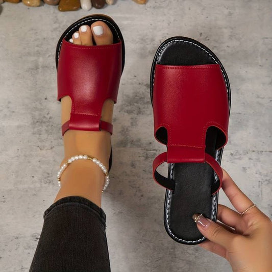 Damen Komfortable Sandalen mit modischem Riemendesign Stalluxe