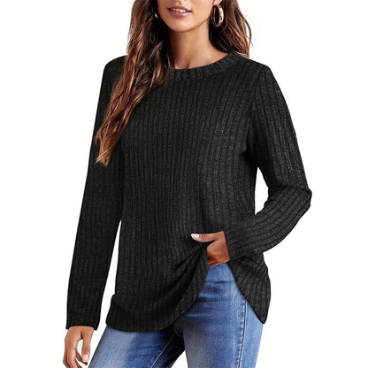 Damen Strickpullover mit strukturierter Oberfläche und lockerem Schnitt Stalluxe