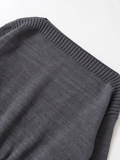 Damen lässiger Oversize-Pullover aus weichem Strickmaterial Stalluxe