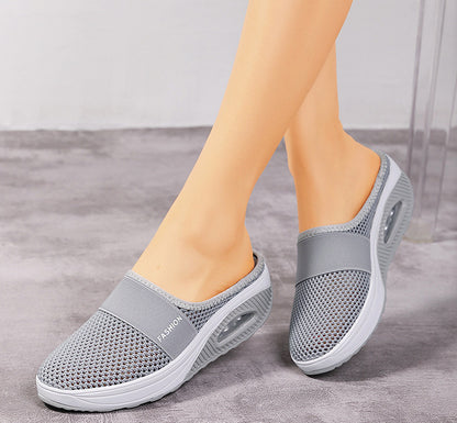 Damen Atmungsaktive Clogs mit innovativem Komfort-Riemendesign Stalluxe
