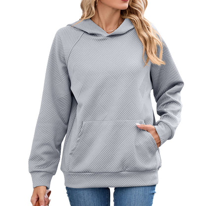 Damen Kapuzenpullover mit strukturiertem Design Stalluxe