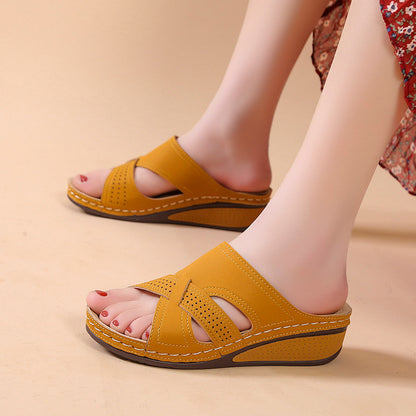 Damen Komfortable Clogs mit modischer Absatzgestaltung Stalluxe