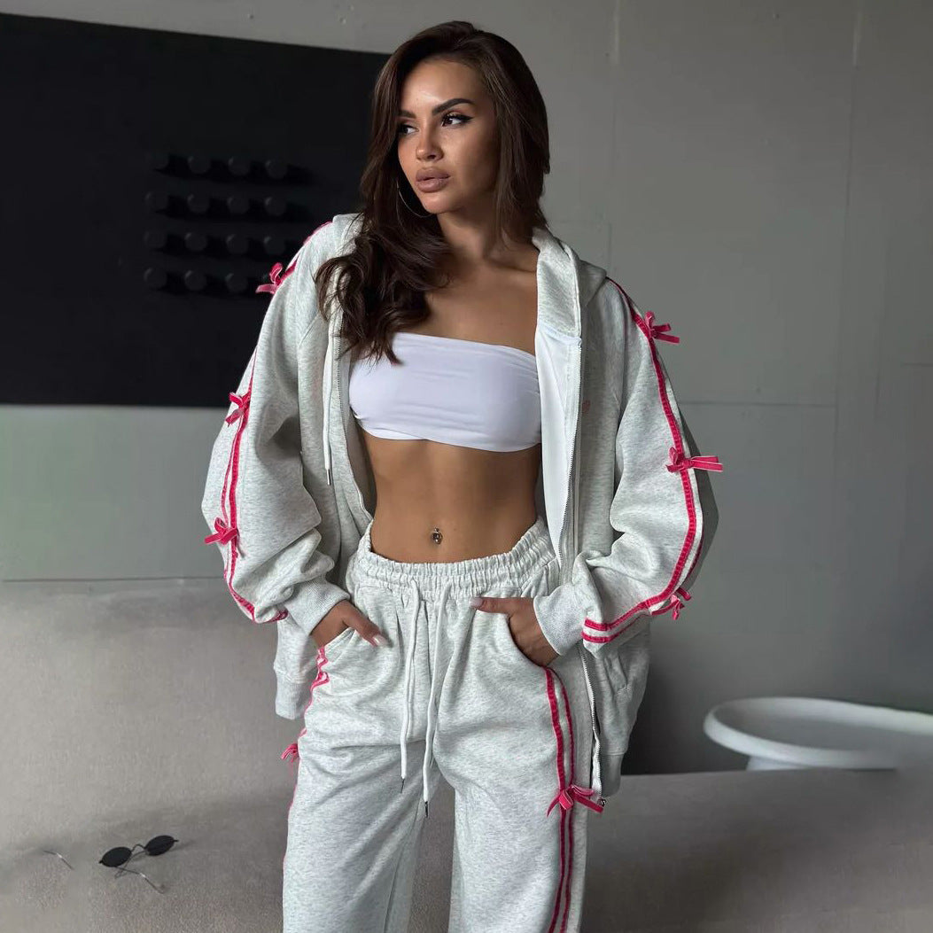 Damen Oversized Kapuzenjacke mit dekorativem Kordelzug Stalluxe