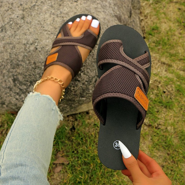 Damen Atmungsaktive Freizeitsandalen mit verstellbaren Riemen Stalluxe