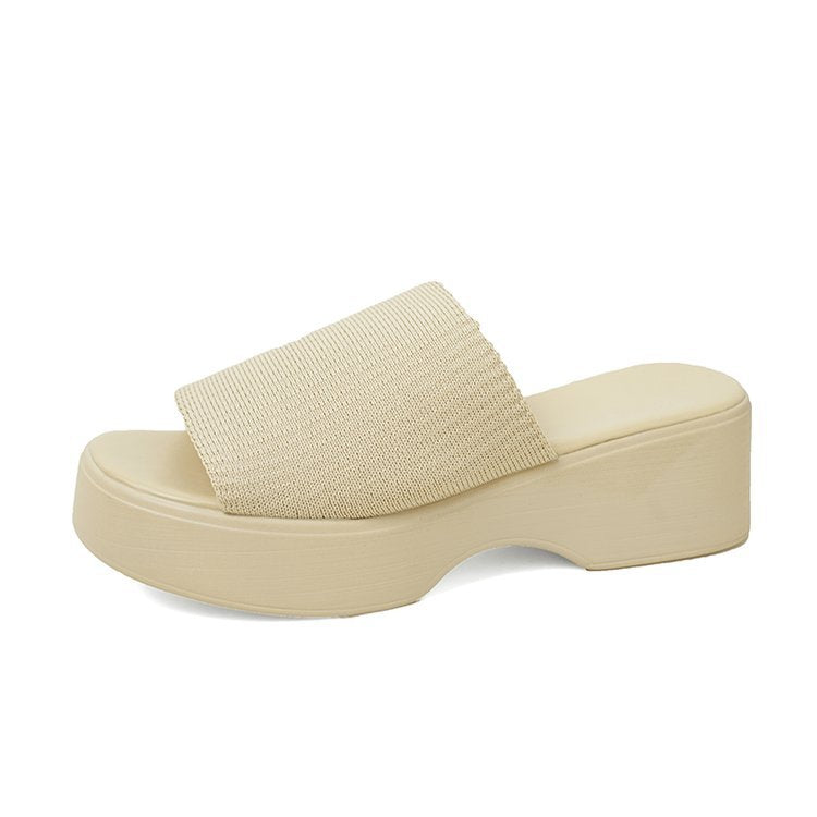 Damen Wedge-Pantoletten mit ergonomischem Fußbett und breiter Riemenpartie Stalluxe