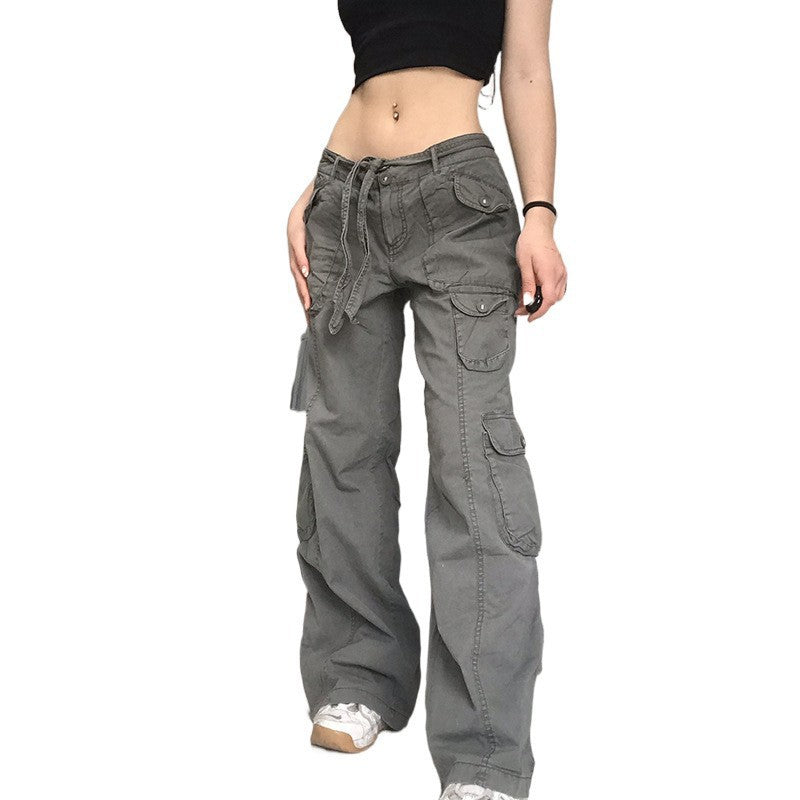 Damen Cargo-Hose mit lockerer Passform und vielseitigen Taschen Stalluxe
