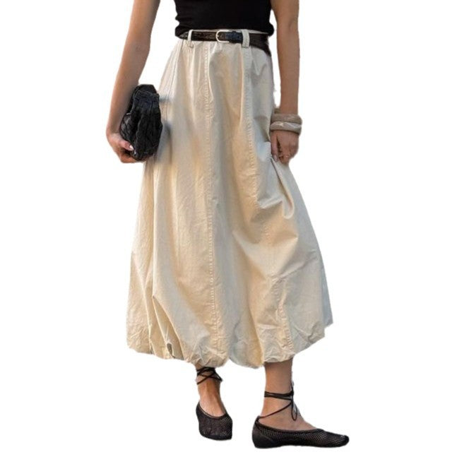 Damen elegante, luftige Midi-Rock Stalluxe