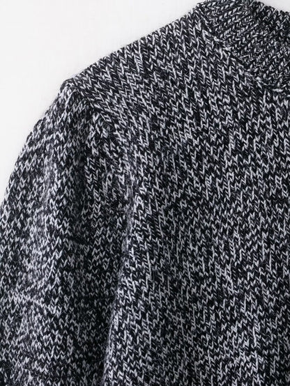 Damen modische Strickjacke mit überschnittenen Schultern und Knopfleiste Stalluxe