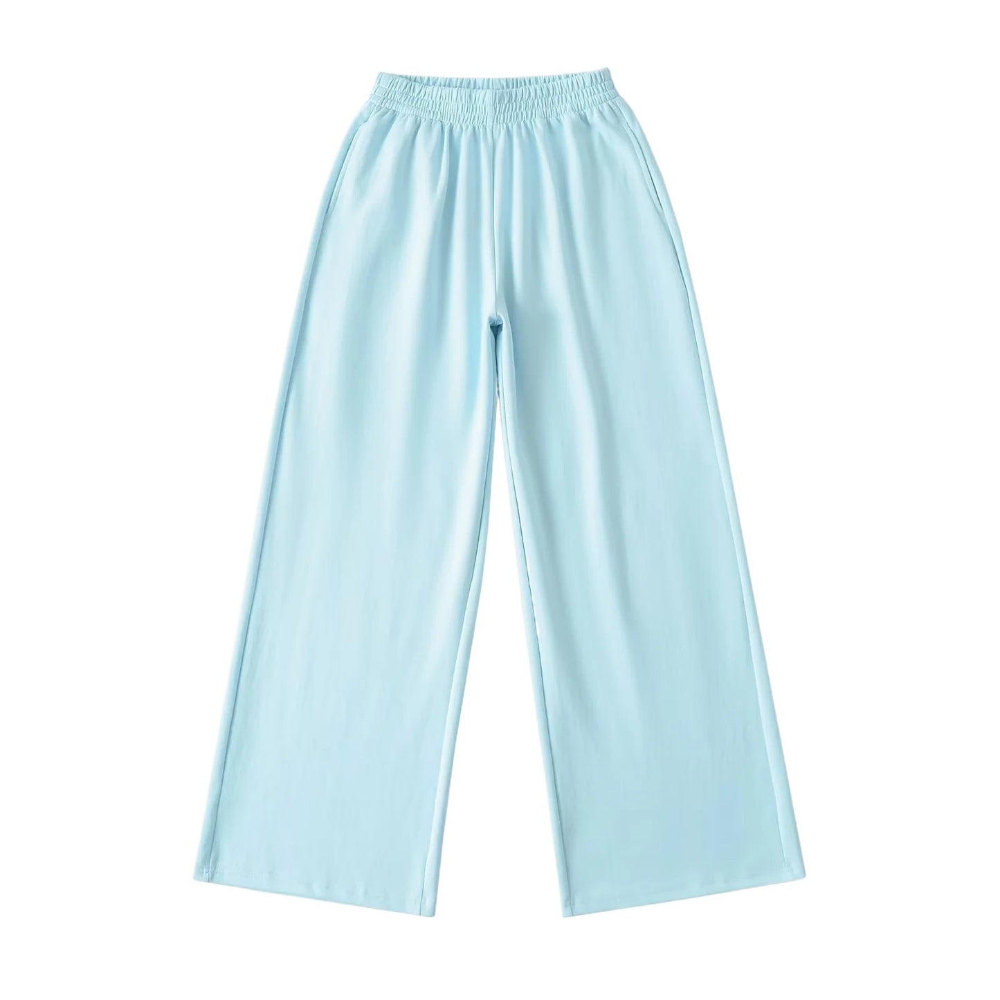 Damen weite Jersey-Hose mit elastischem Bund Stalluxe