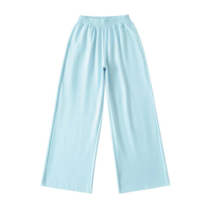 Damen weite Jersey-Hose mit elastischem Bund Stalluxe