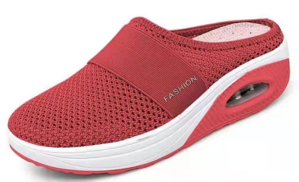 Damen Komfortable Slip-On Clogs mit atmungsaktiver Netzstruktur und gepolsterter Sohle Stalluxe